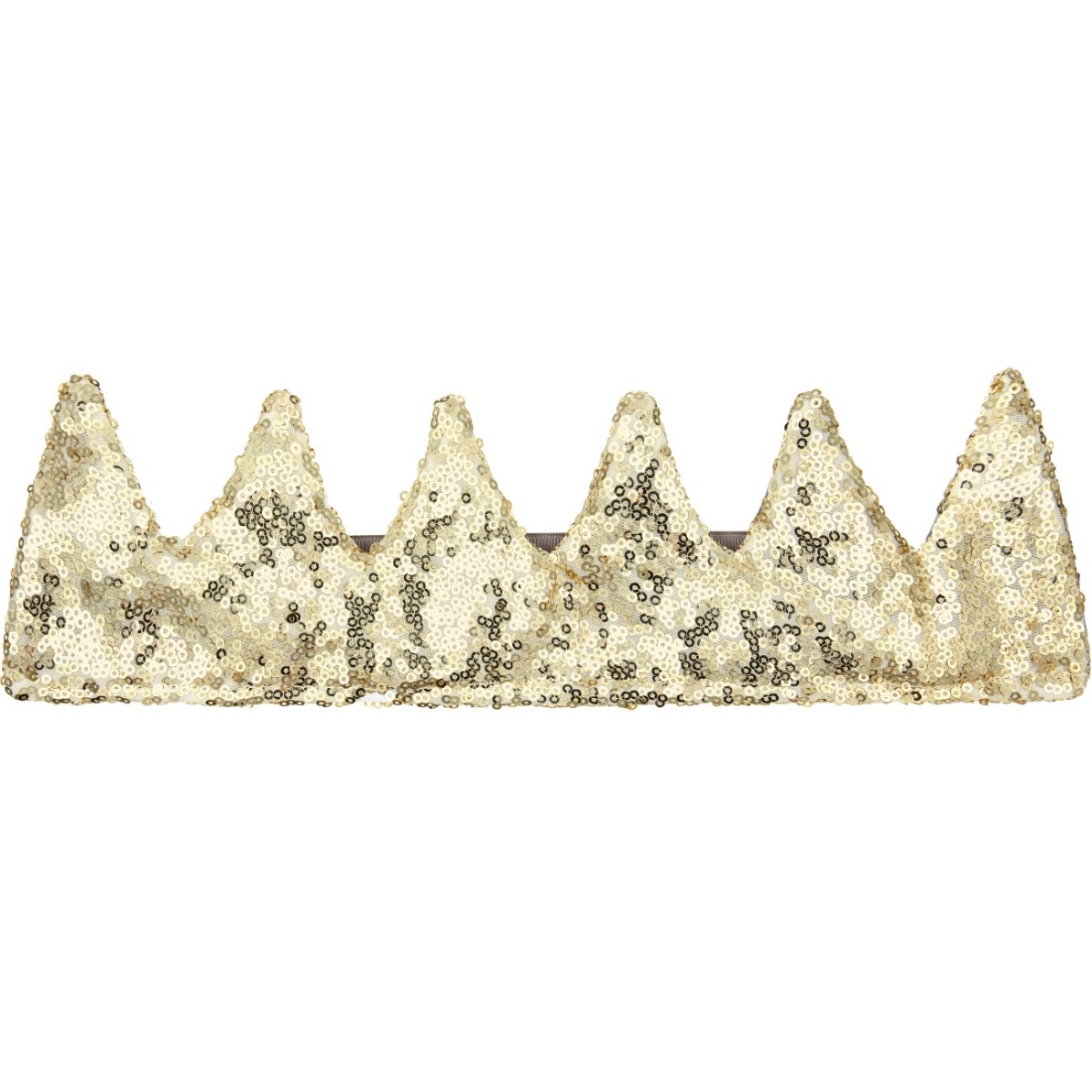 Sequin Crown | Gold