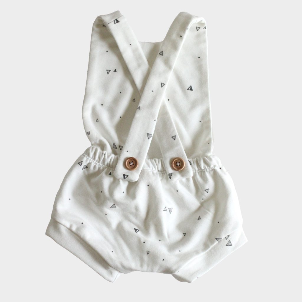 Shortie Romper | Triangles