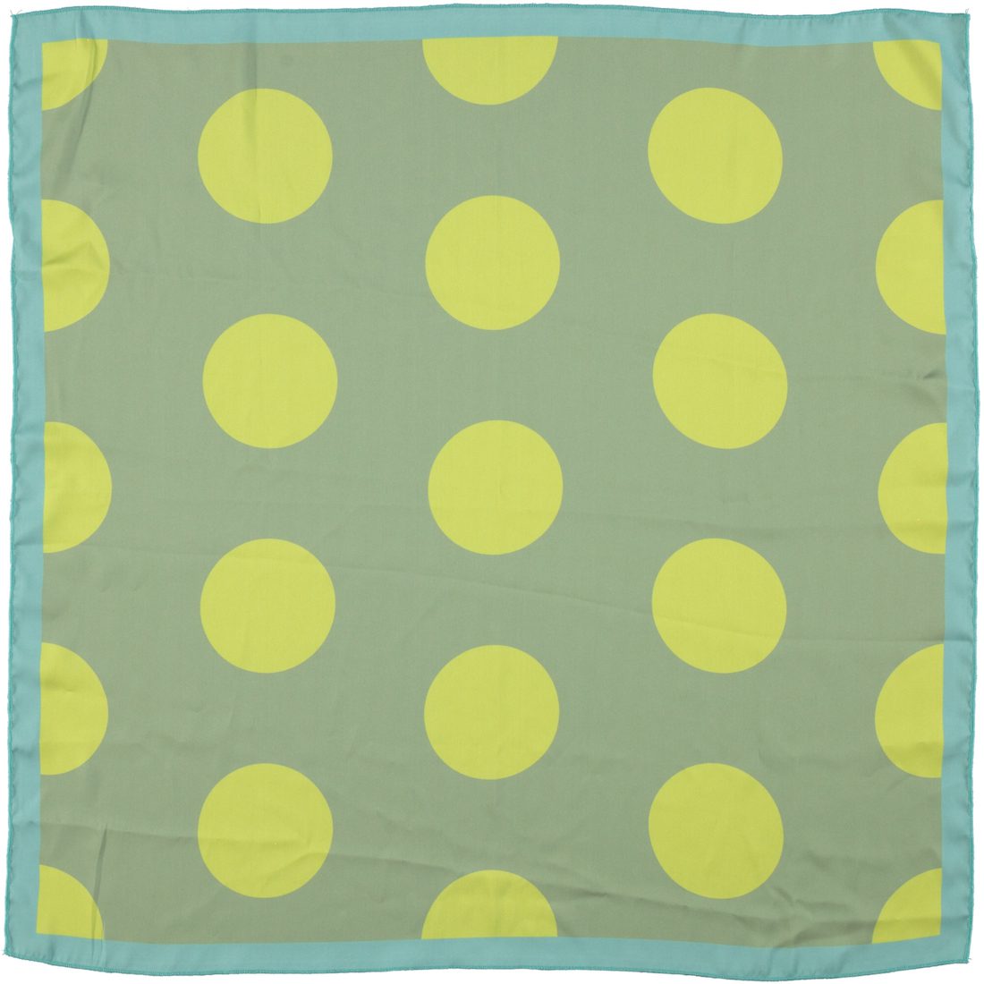 Silky Bandana/Scarf | Nut W/ Popcorn Print