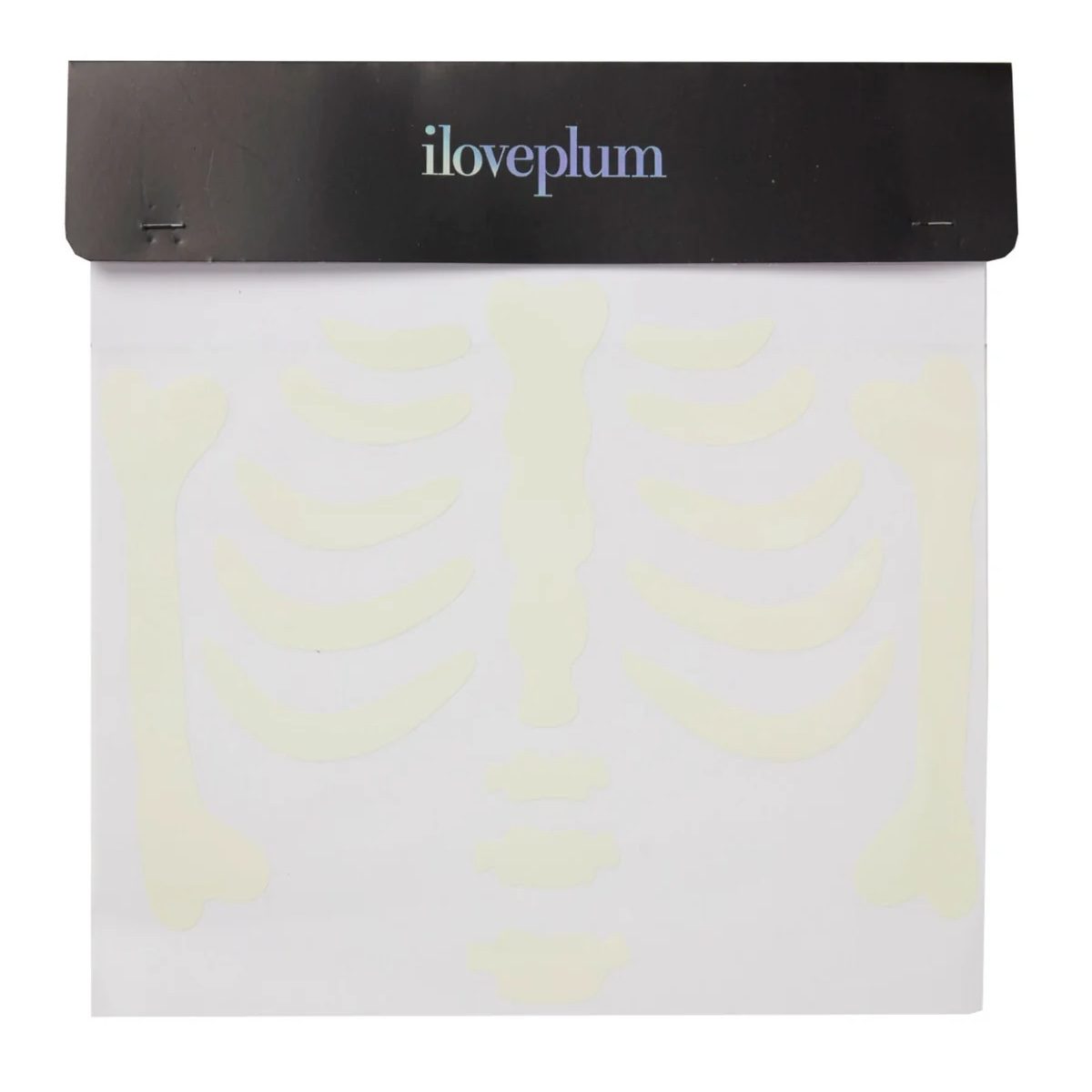 Glow In The Dark Skeleton Sticker
