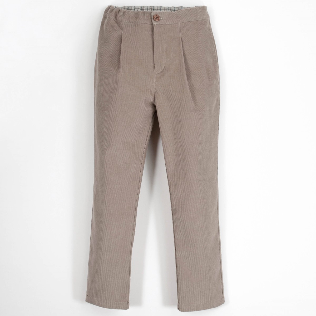 Taupe Corduroy Trousers
