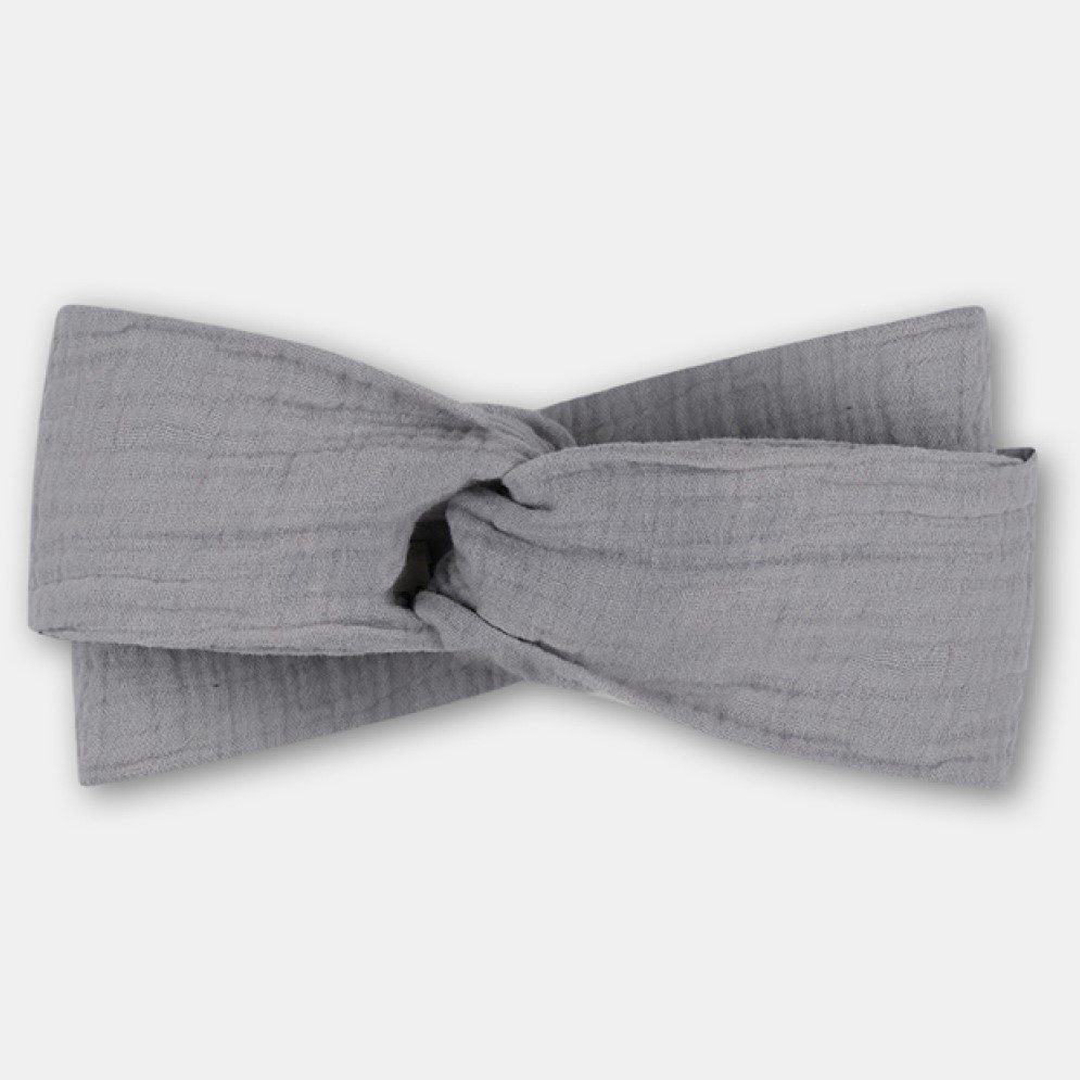 Kids Gauze Hairband | Grey