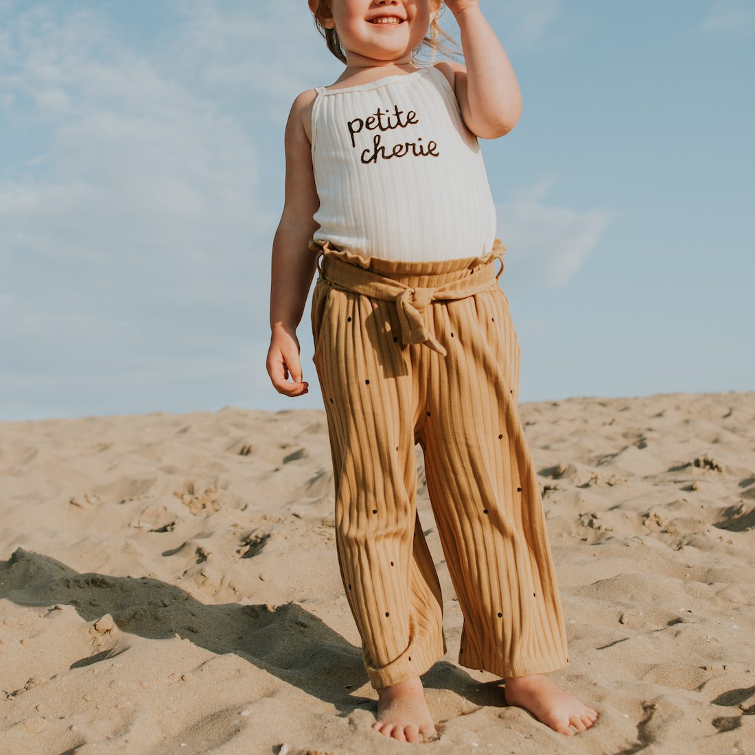 Tank Top Rib Petite Cherie & Culotte Rib Dots