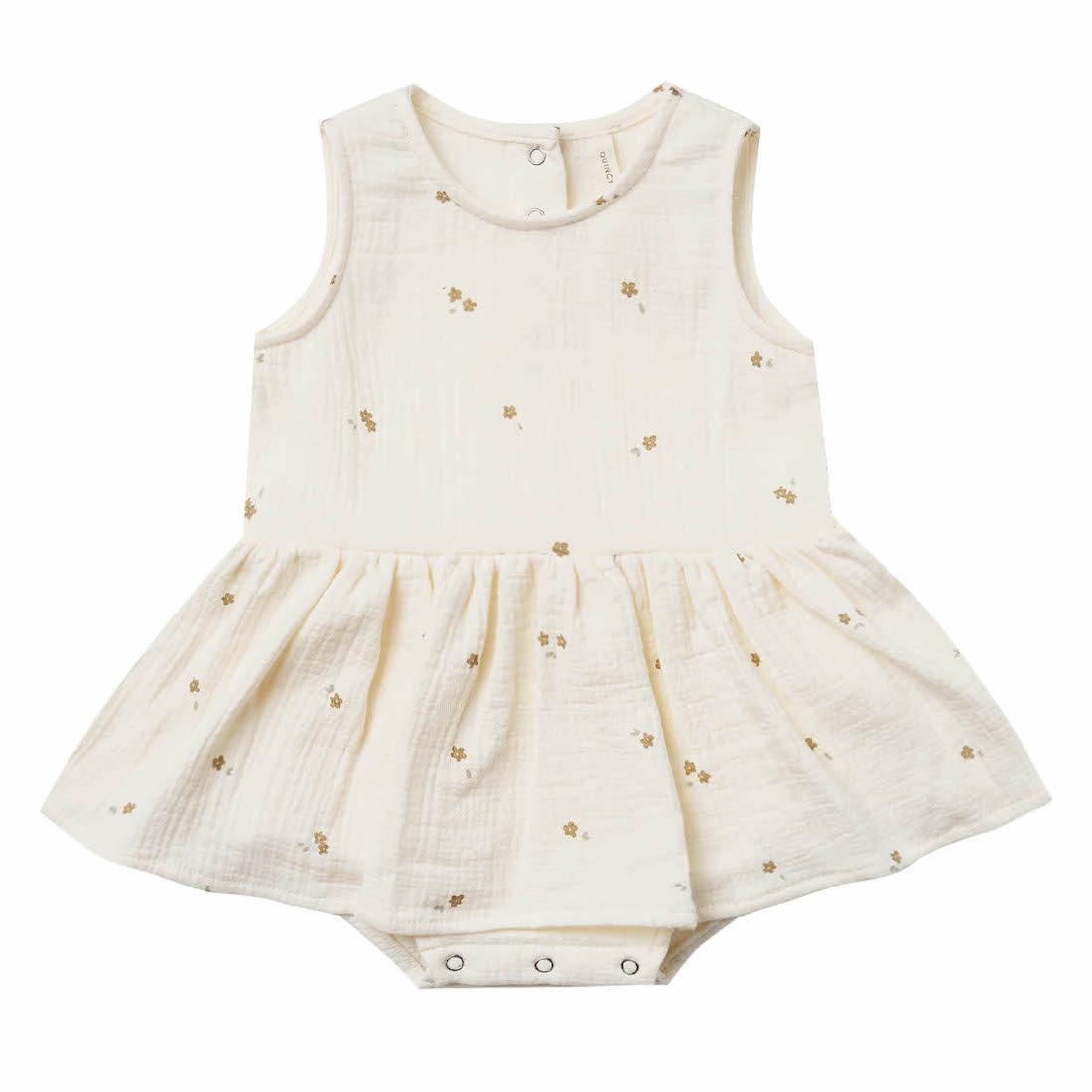 Tiny Flower Skirted Tank Romper