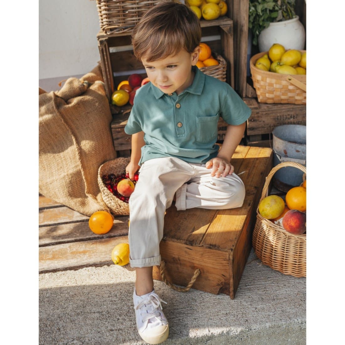 Polo Shirt & Chinos