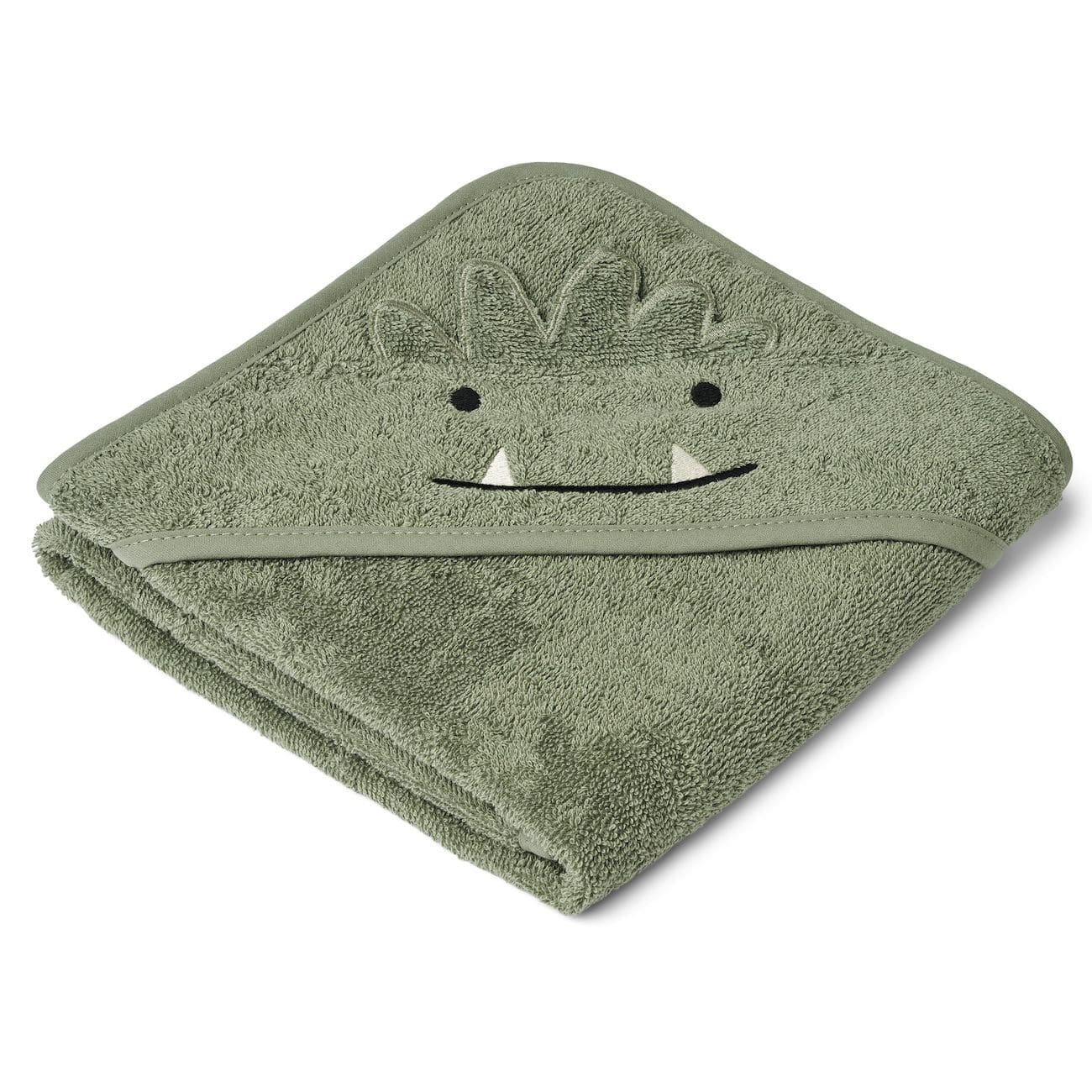 Albert Baby Hooded Towel | Faune Green