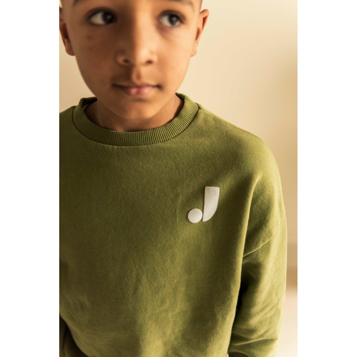 Bird J Sweater Khaki Green