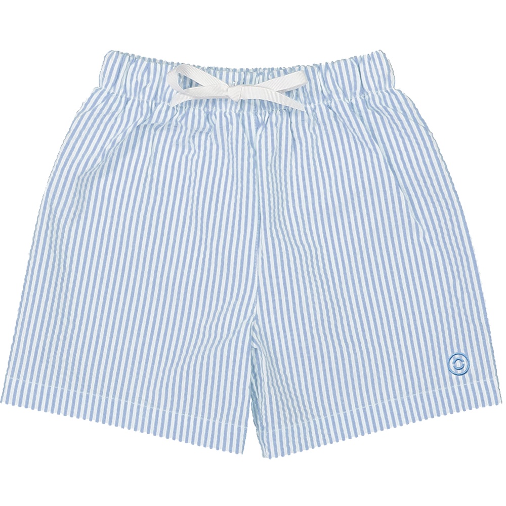 Biarritz Ash Seersucker