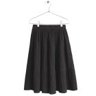 Crinkled Midi Skirt