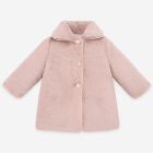 Pink Teddy Fleece Coat