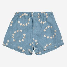 Baby Bobo Choses Circle Denim Bermuda Shorts