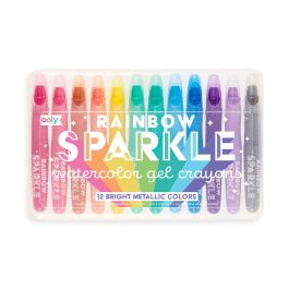 Sparkle Watercolor Gel Crayons (Set of 12)