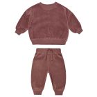 Velour Relaxed Sweatshirt & Sweatpant | Fig