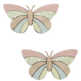 Stripe Butterfly Clic Clacs