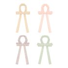 Summer Stripes Bow Scrunchies