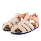 Cream/Salmon Eco Fisherman Sandals