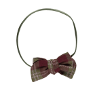 Eleanor Baby Bow Vintage Check