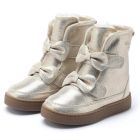 Isa Exclusive Lining | Silver Metallic Leather