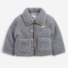 Face Embroidery Sheepskin Jacket