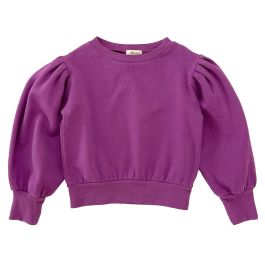 Puffed Sweater Striking Purple