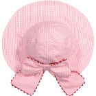 Gingham Mix Pink Sunny Hat
