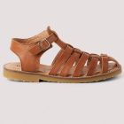Braided Sandal | Cognac