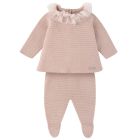 Tulle Garter Stitch Set | Rose OR Nougat