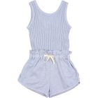Anil Rib Cotton Combi Jumpsuit