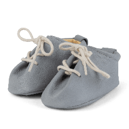 Lace Up Booties | Grey