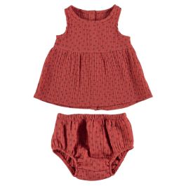 Dress & Bloomer | Night Stories Coral