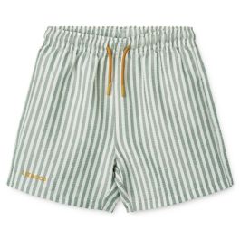 Duke Stripe Board Shorts | Stripe Peppermint/Crisp White