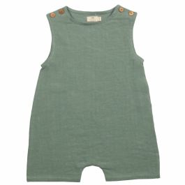 Linen Romper Basil