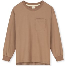 Oversized L/S Tee GOTS | Biscuit