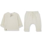 Mateu Top & Tristan Bottoms | Ecru