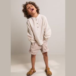 Tokyo Shirt & Primo Shorts | Grey Sand Gingham/Llama