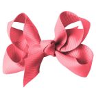 Medium Boutique Bow | Coral Rose