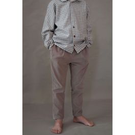 Taupe Corduroy Trousers