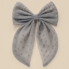 Oversized Bow | Vintage Blue