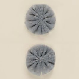 Flutter Tulle Clips | Vintage Blue