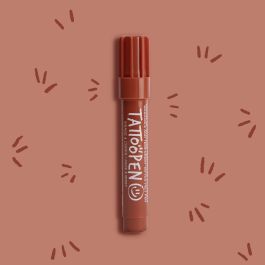 Temporary Tattoo Felt Pen | Brown