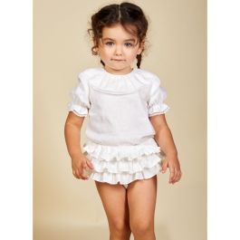 Lace Top & Bloomer Set