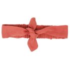 Organic Muslin Tie Headband | Melon