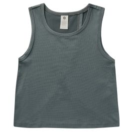 Tulip-Back Tech Tank | Indigo