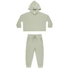 Catalina Tech Hoodie & Cadence Tech Jogger | Heathered Sage