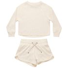 Newport Tech Crew & Speed Short  | Natural Speckle