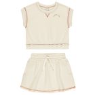 Victory Pullover & Volley Skirt | Natural