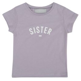 SISTER Cap Sleeved T-Shirt |  Violet