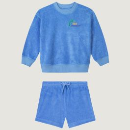 Sweatshirt Pereire Club Vacances & Shorts Azur Blue Terry