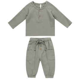 Zion Shirt & Luca Pant | Basil