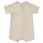 Zip Rashguard One-Piece | Vintage Stripe